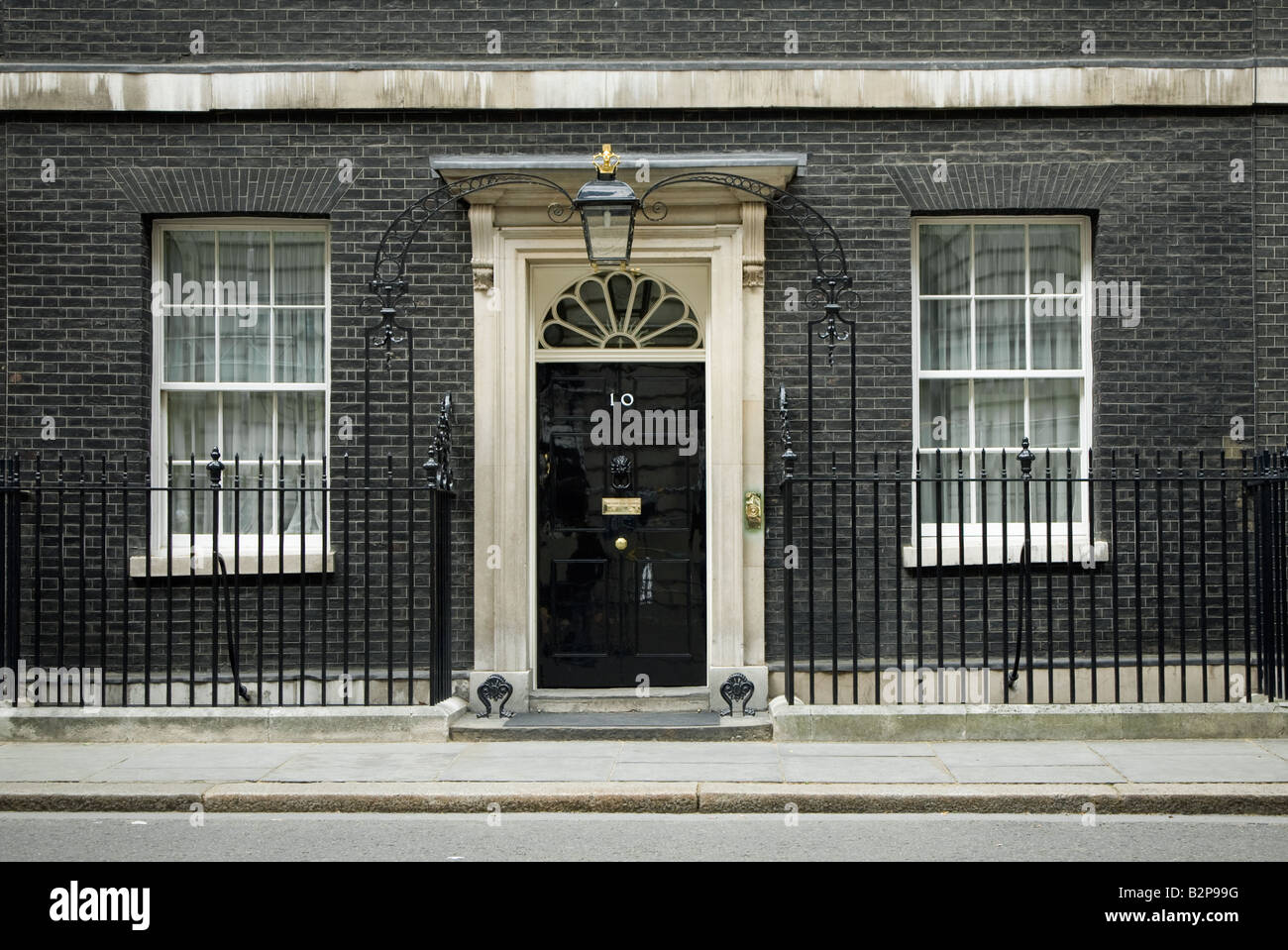 No.10 Downing Street, Londra, Regno Unito. Foto Stock