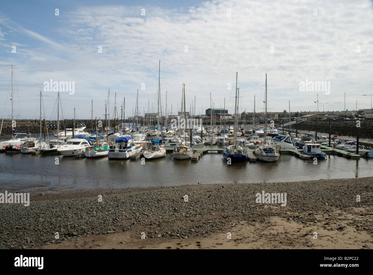 Amble Marina Foto Stock