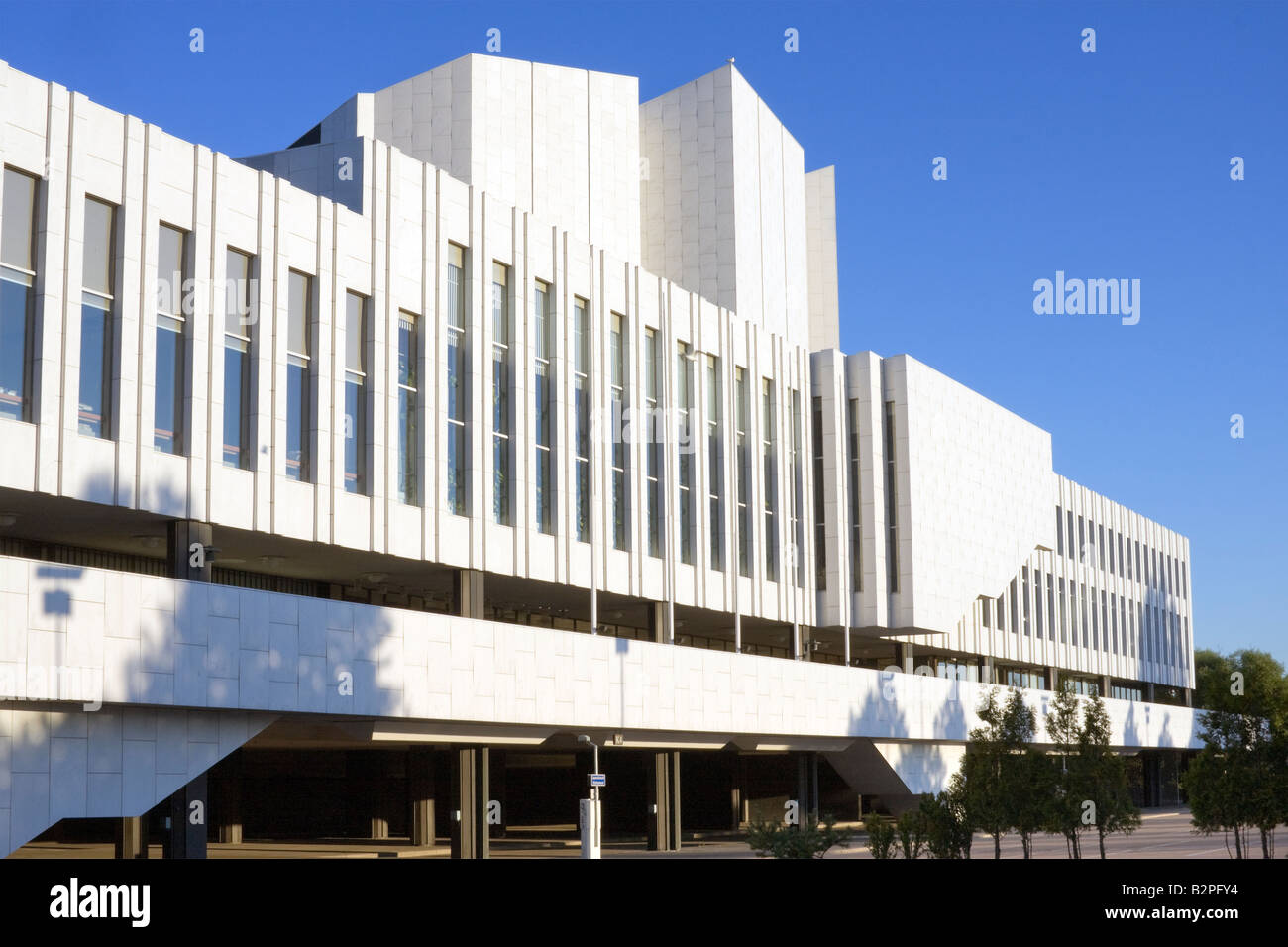 Finlandia Concert Hall da Alvar Aalto Helsinki Finlandia Foto Stock