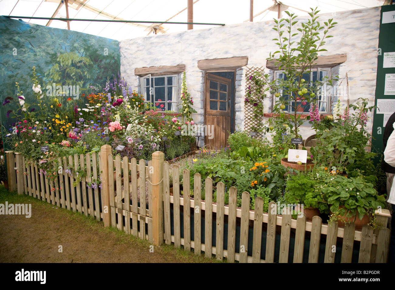RHS Flower Show a Tatton Park 2008 - Mostra il giardino Foto Stock
