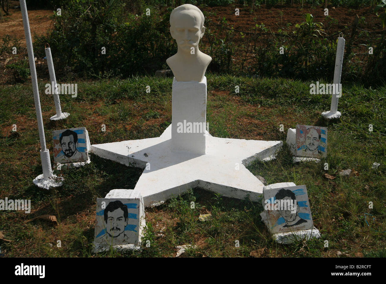 Memoriale di José Julián Martí y Pérez e i Cinque Cubani Vinales Pinar del Río Provincia Cuba America Latina Foto Stock