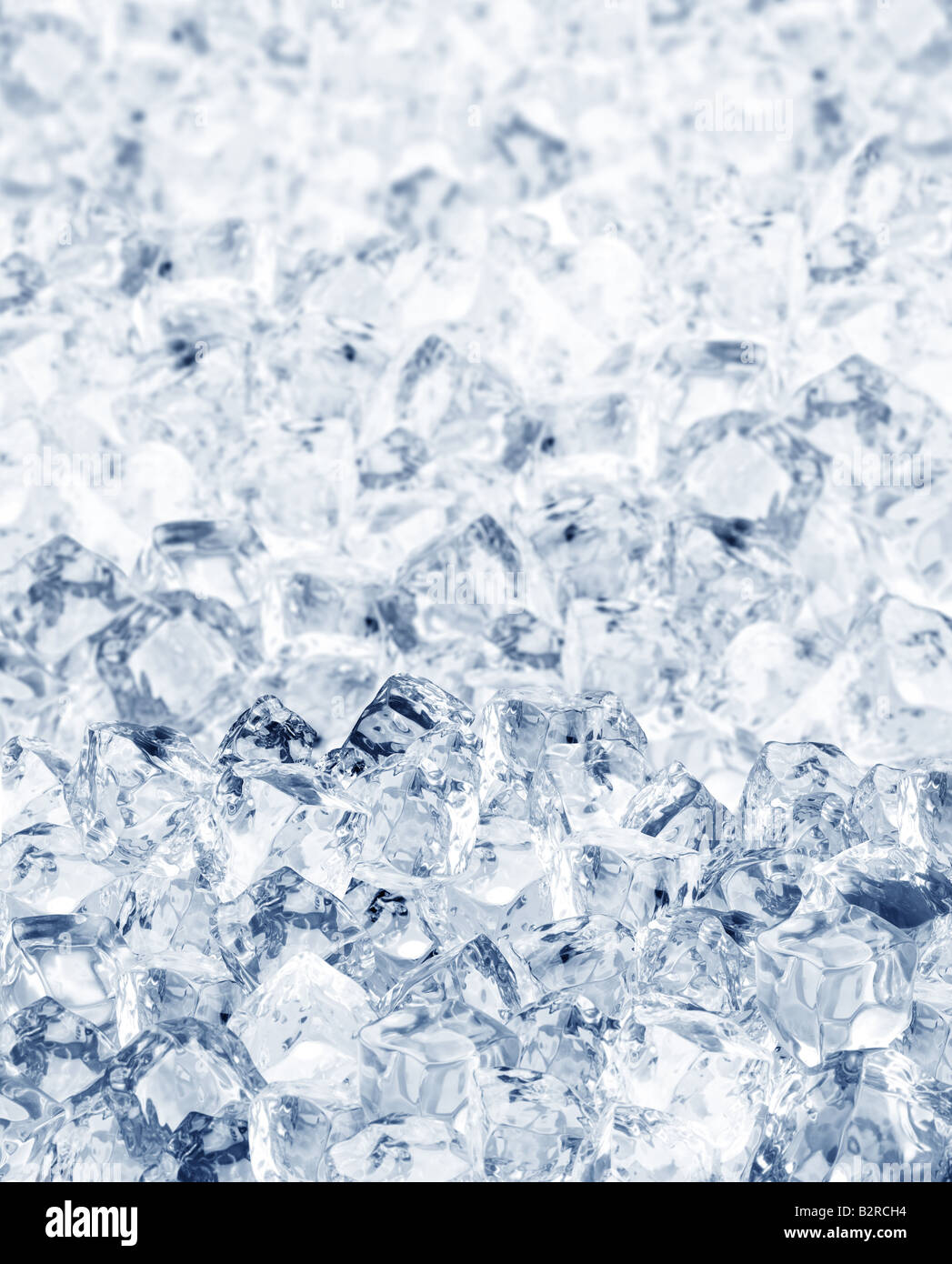 cubo di ghiaccio Foto Stock