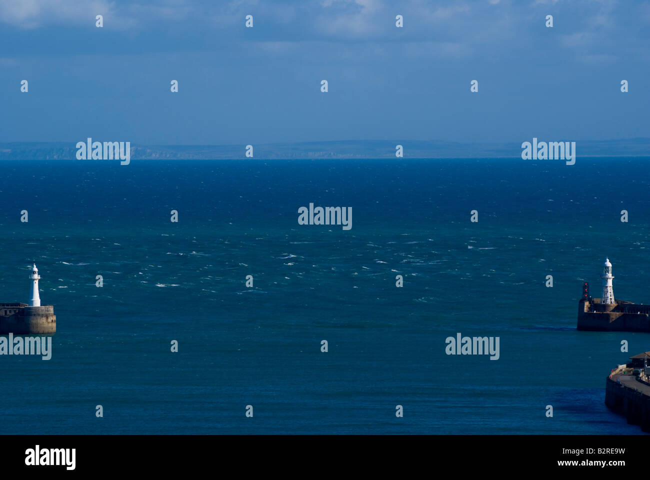 In Europa il REGNO UNITO Inghilterra kent dover porto per traghetti Foto Stock