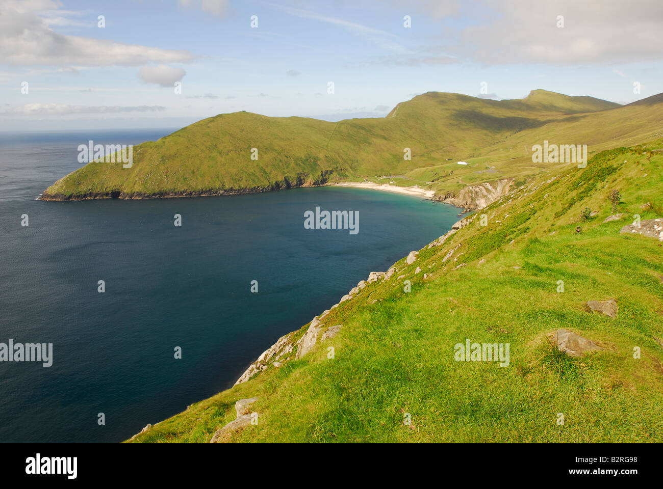 Keem Bay, Achill Island, nella contea di Mayo, Irlanda Foto Stock