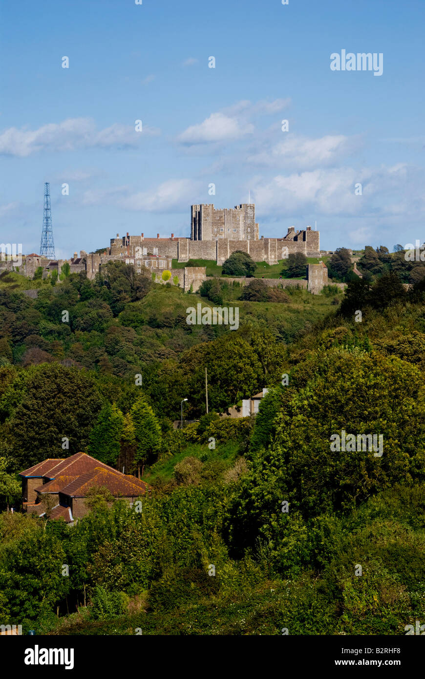 In Europa il REGNO UNITO Inghilterra kent Dover Castle Foto Stock