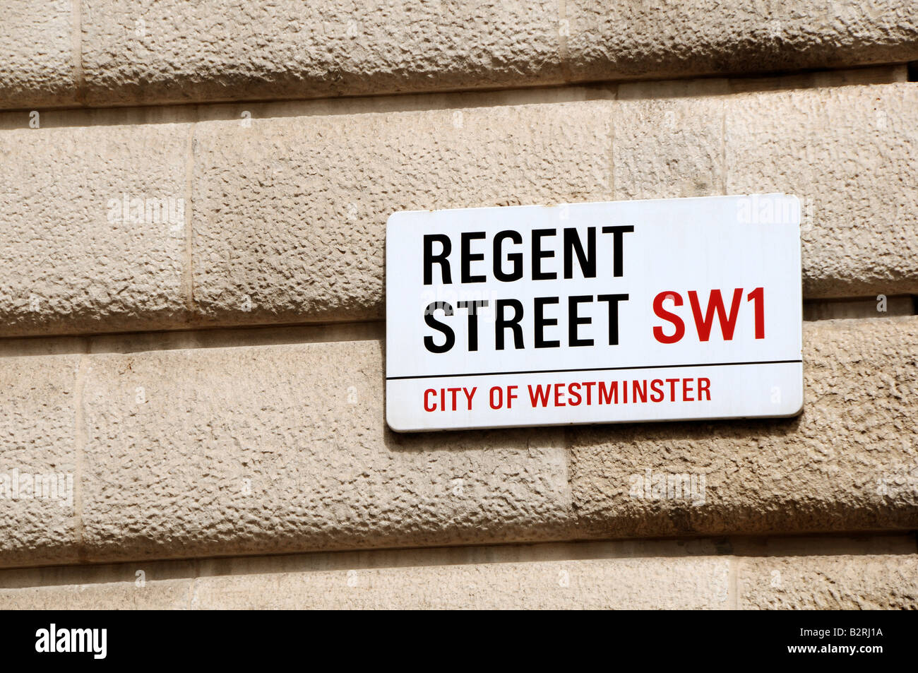 Regent Street, Londra, Inghilterra Foto Stock
