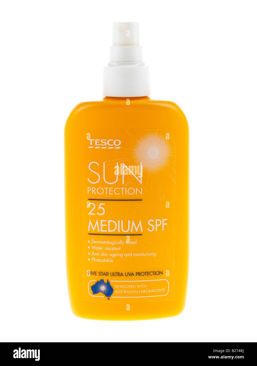 crema solare Foto Stock