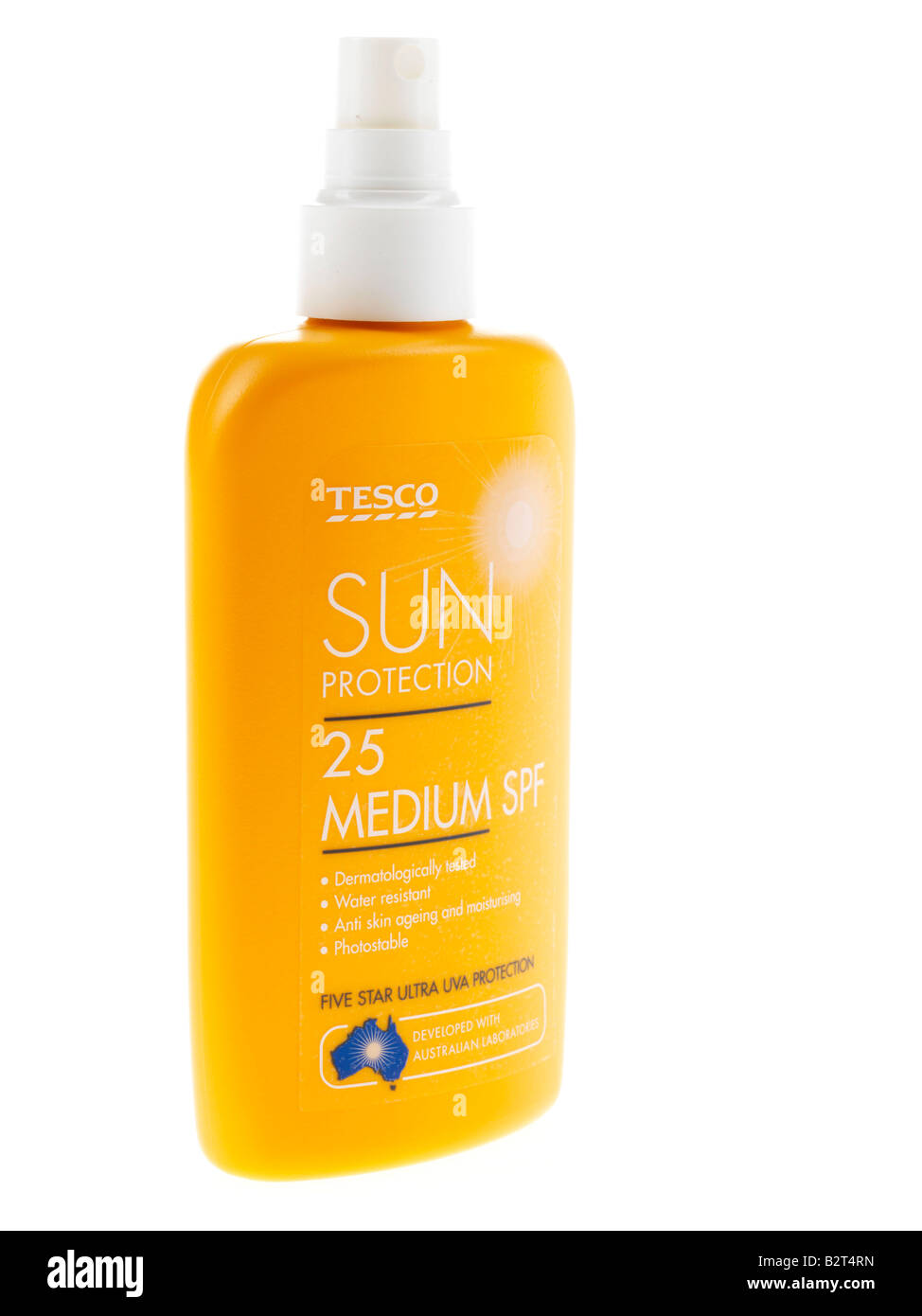 crema solare Foto Stock