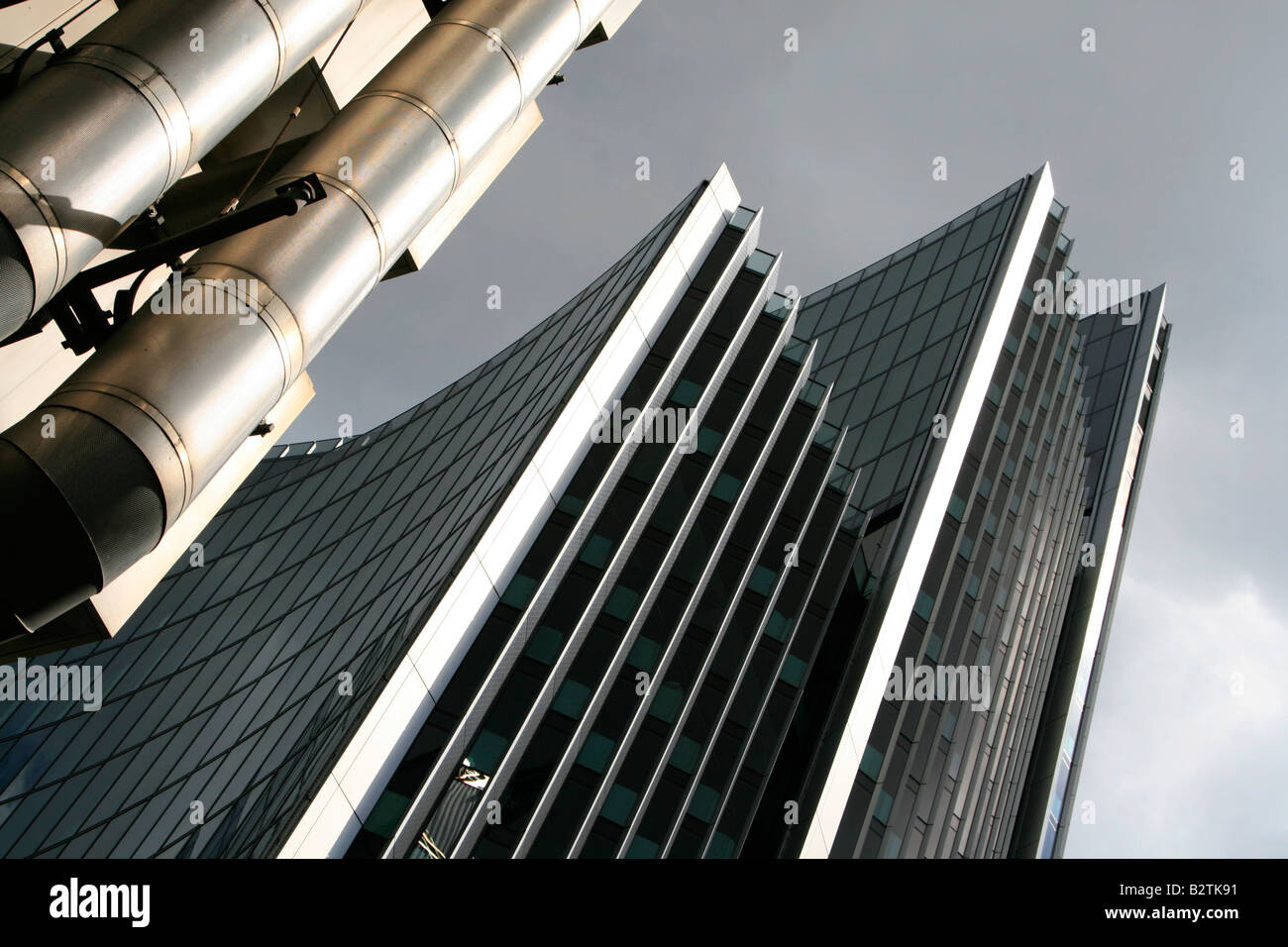 Lloyds building, 51 Lime Street Tower Willis Group Holdings città di Londra Inghilterra Regno unito Gb Foto Stock