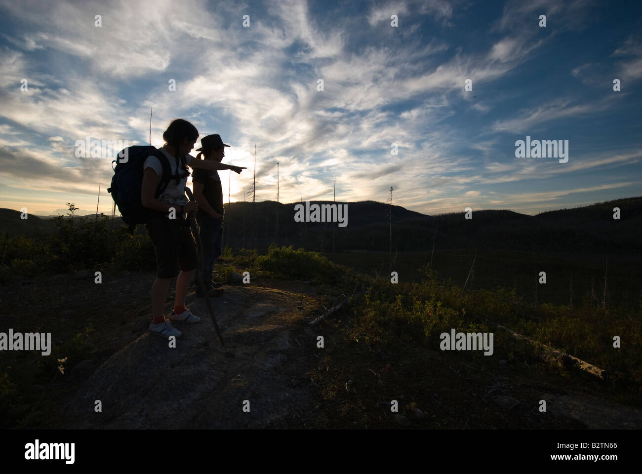 Prese a Parc National des Grands Jardins Foto Stock