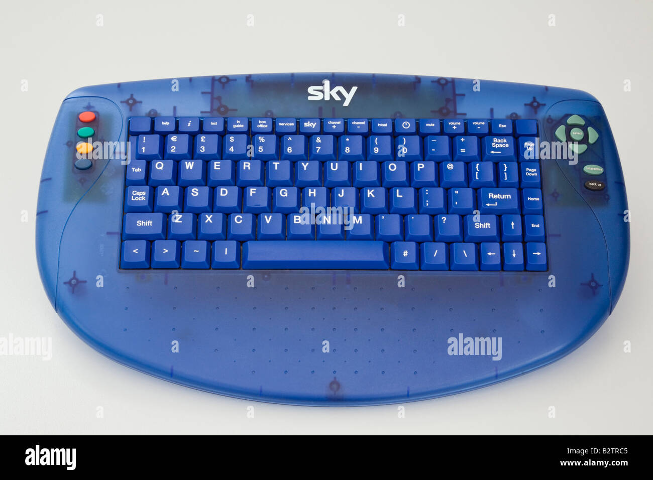 Sky TV tastiera digitale Foto Stock