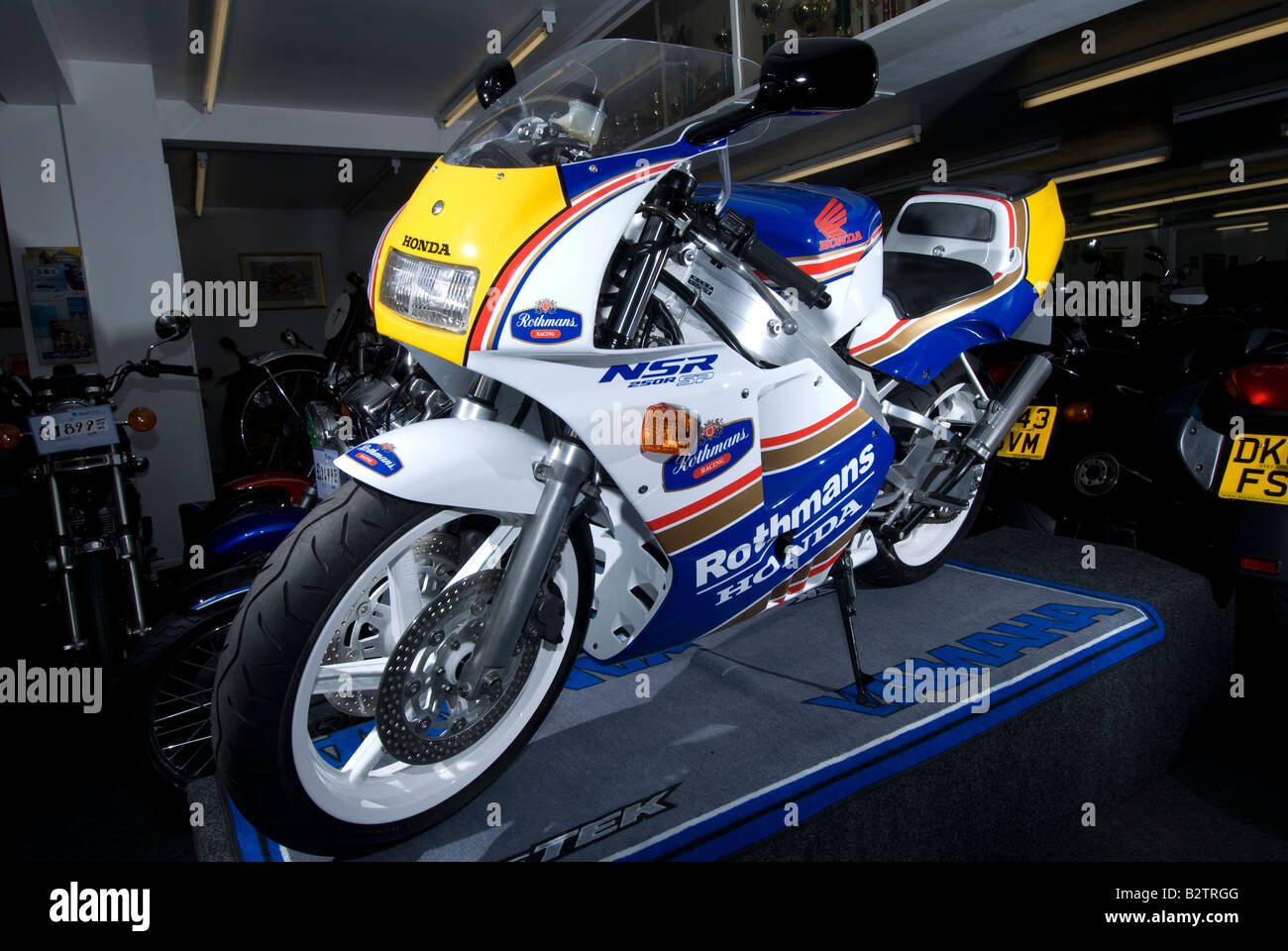 Una Honda NSR 250 moto Foto Stock