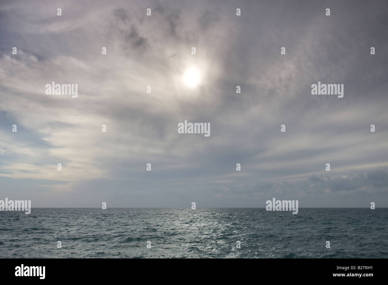 Oceano atlantico off il Cornish Coast Foto Stock