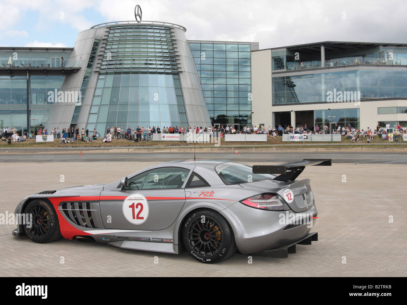 SLR Mercedes McLaren SLR 722 GT racer Foto Stock