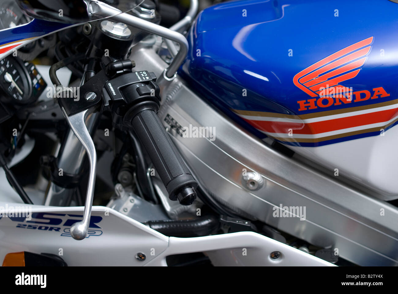 Una Honda NSR 250 moto Foto Stock