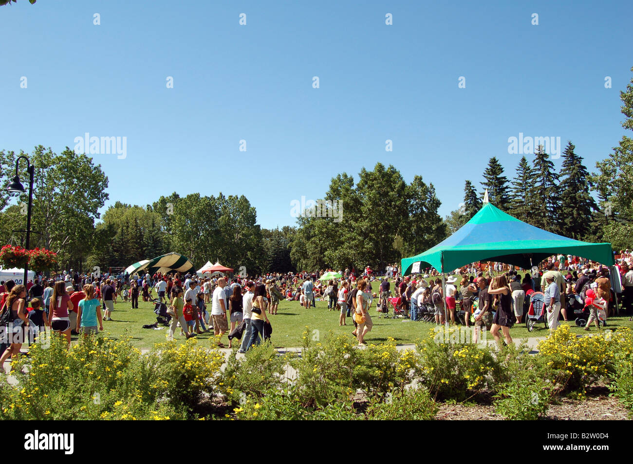 Canada giorno nel Principe Island Park Foto Stock