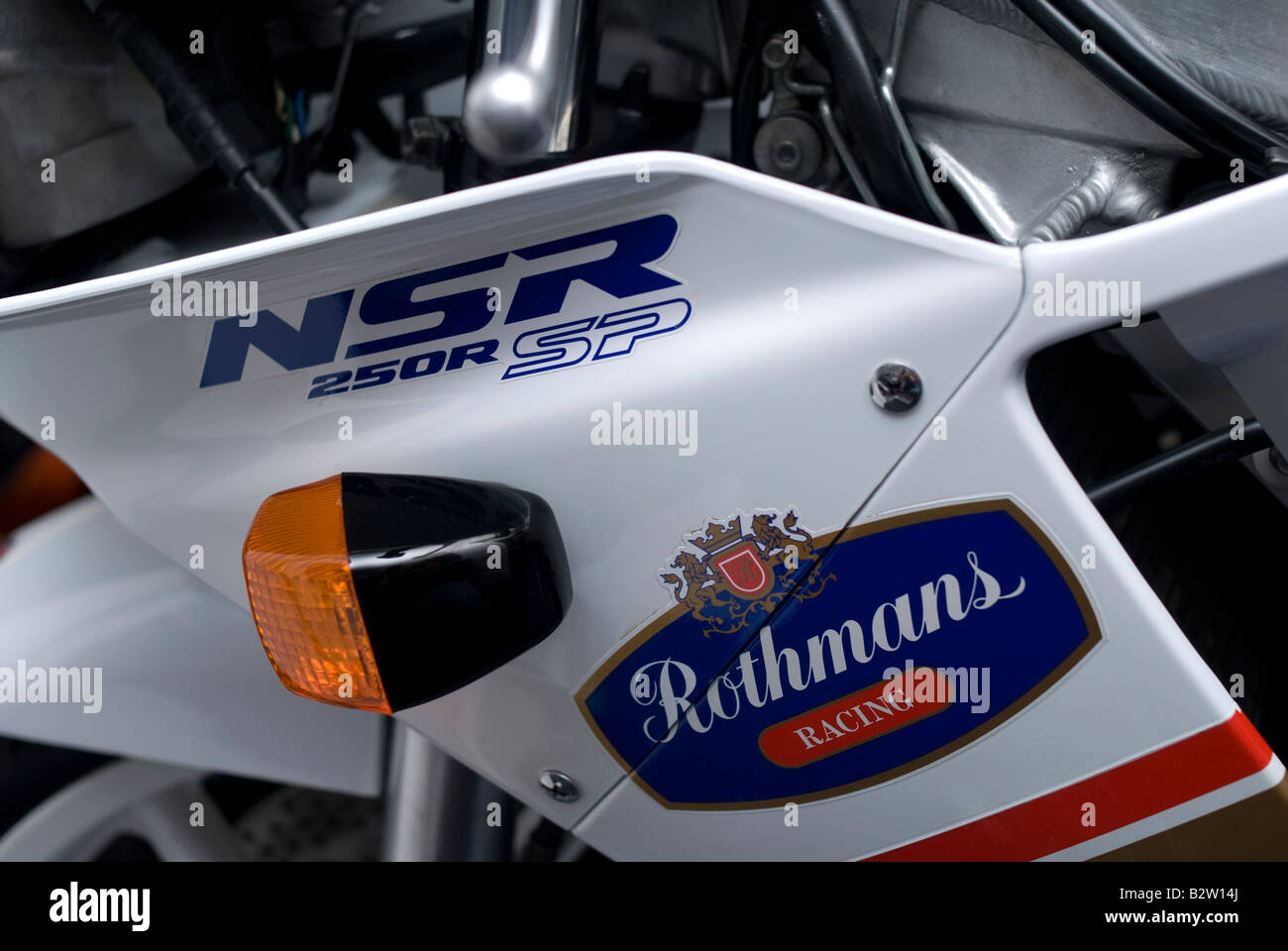 Una Honda NSR 250 moto Foto Stock