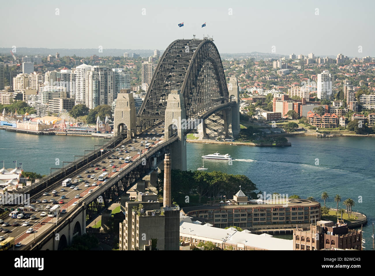 Il Ponte del Porto di Sydney Foto Stock