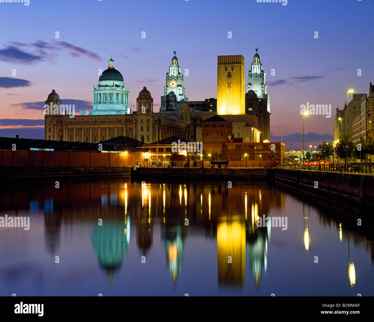 Albert Dock Liverpool Merseyside England Regno Unito Foto Stock
