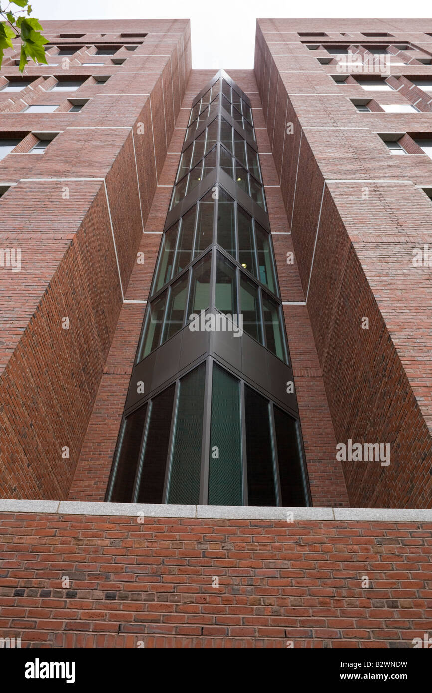 Dettaglio di fenestrazione, John Joseph Moakley stato unito Courthouse, Boston, Massachusetts, STATI UNITI D'AMERICA Foto Stock