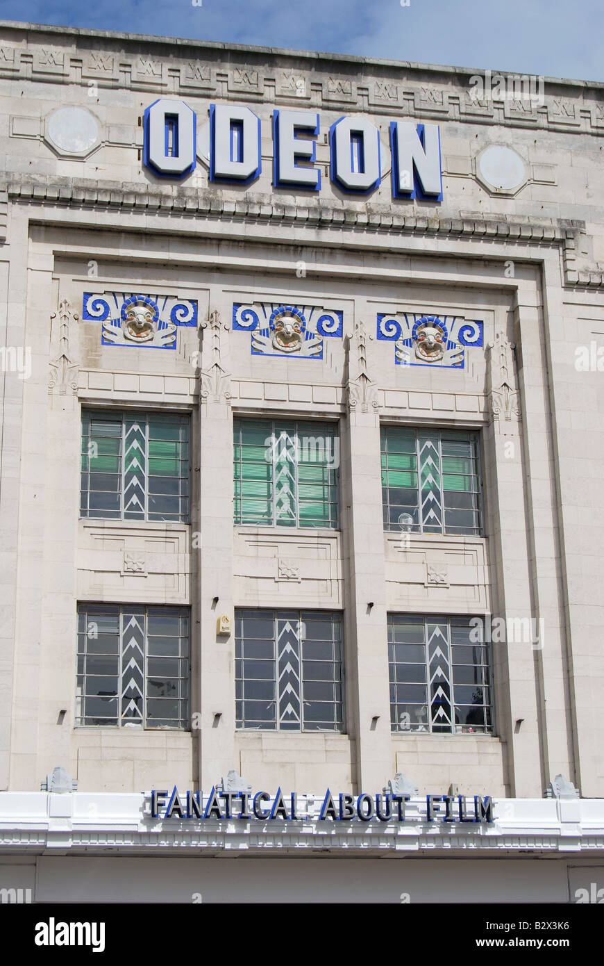Storico Teatro Odeon, Hill Street, Richmond, Richmond Upon Thames, Greater London, England, Regno Unito Foto Stock