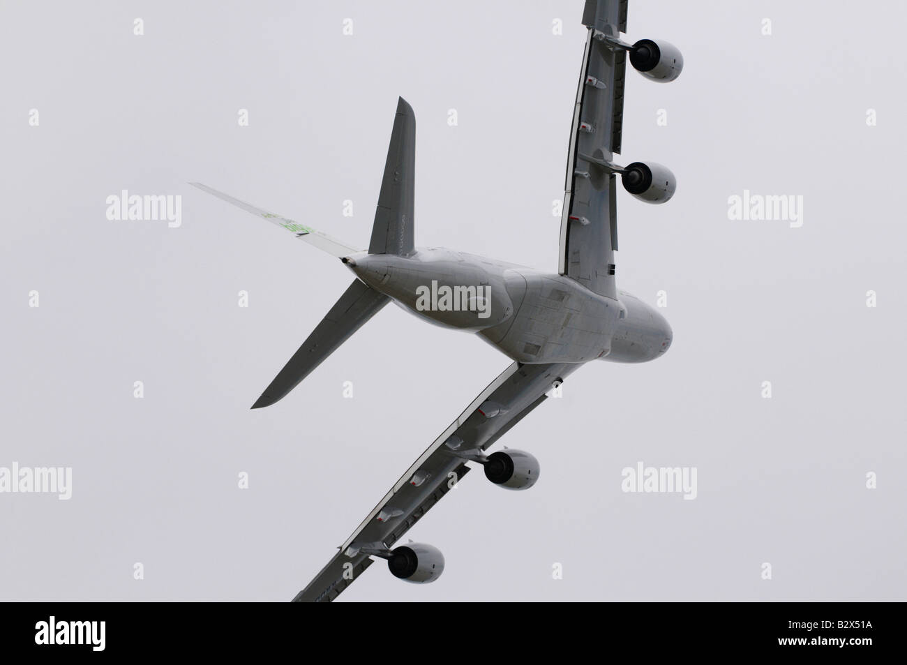 Airbus A380-800 Farnborough Air Show 2008 Foto Stock