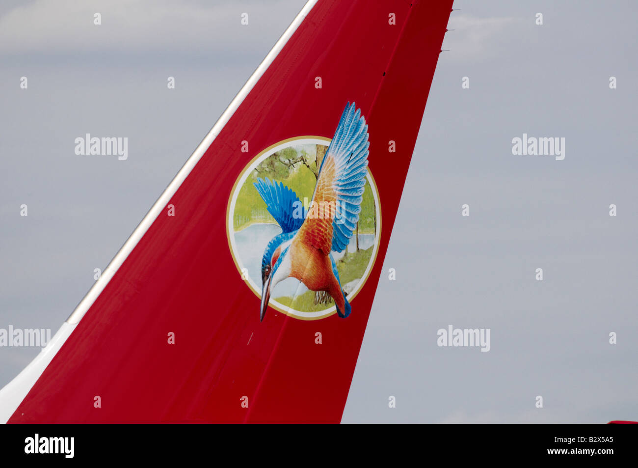 Airbus A330-300 Fly Kingfisher Airlines Farnborough Air Show 2008 Foto Stock