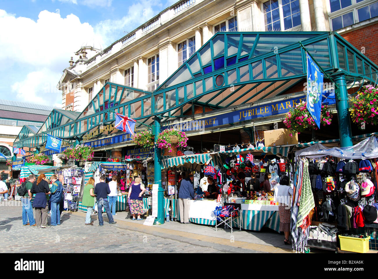 Mercato del Giubileo, Covent Garden, London Borough of Camden, London, England, Regno Unito Foto Stock