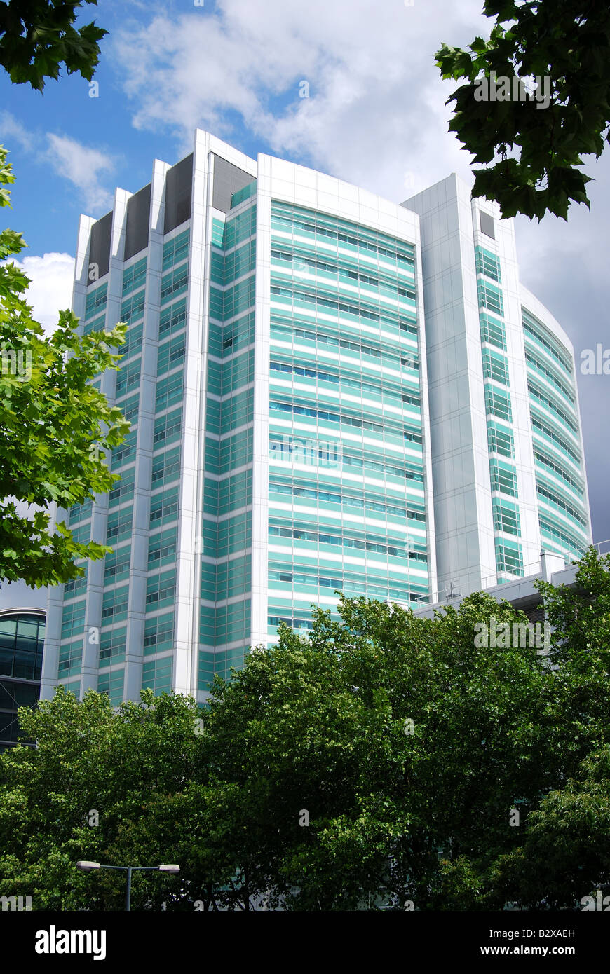 University College Hospital Building, Euston Road, Camden Borough, Greater London, England, Regno Unito Foto Stock