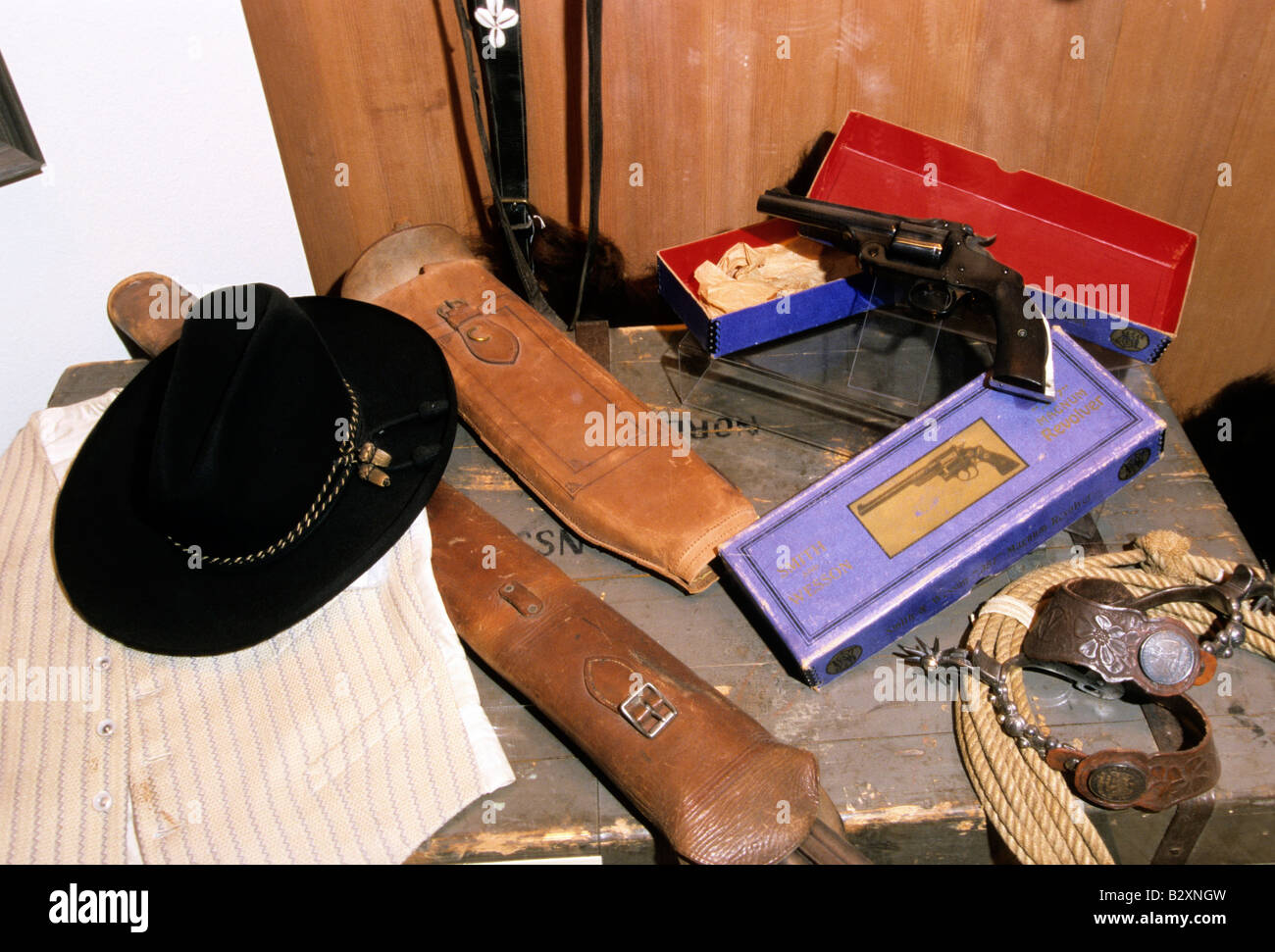 Museo di Buffalo Bill Cody, Wyoming, Stati Uniti d'America Foto Stock