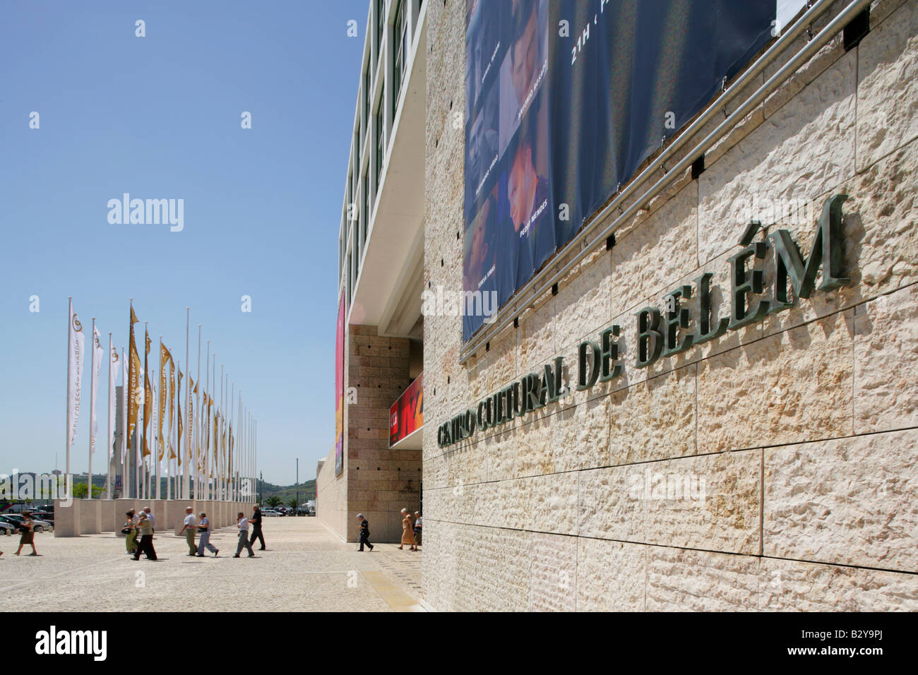 Il Centro Culturale di Belem arte e design museum, Lisbona, Portogallo. Foto Stock