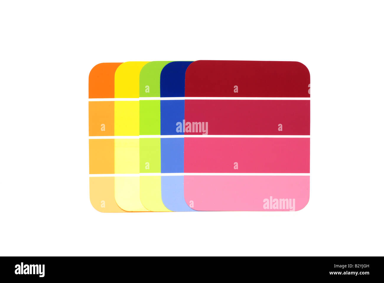 Scegli colore Foto Stock