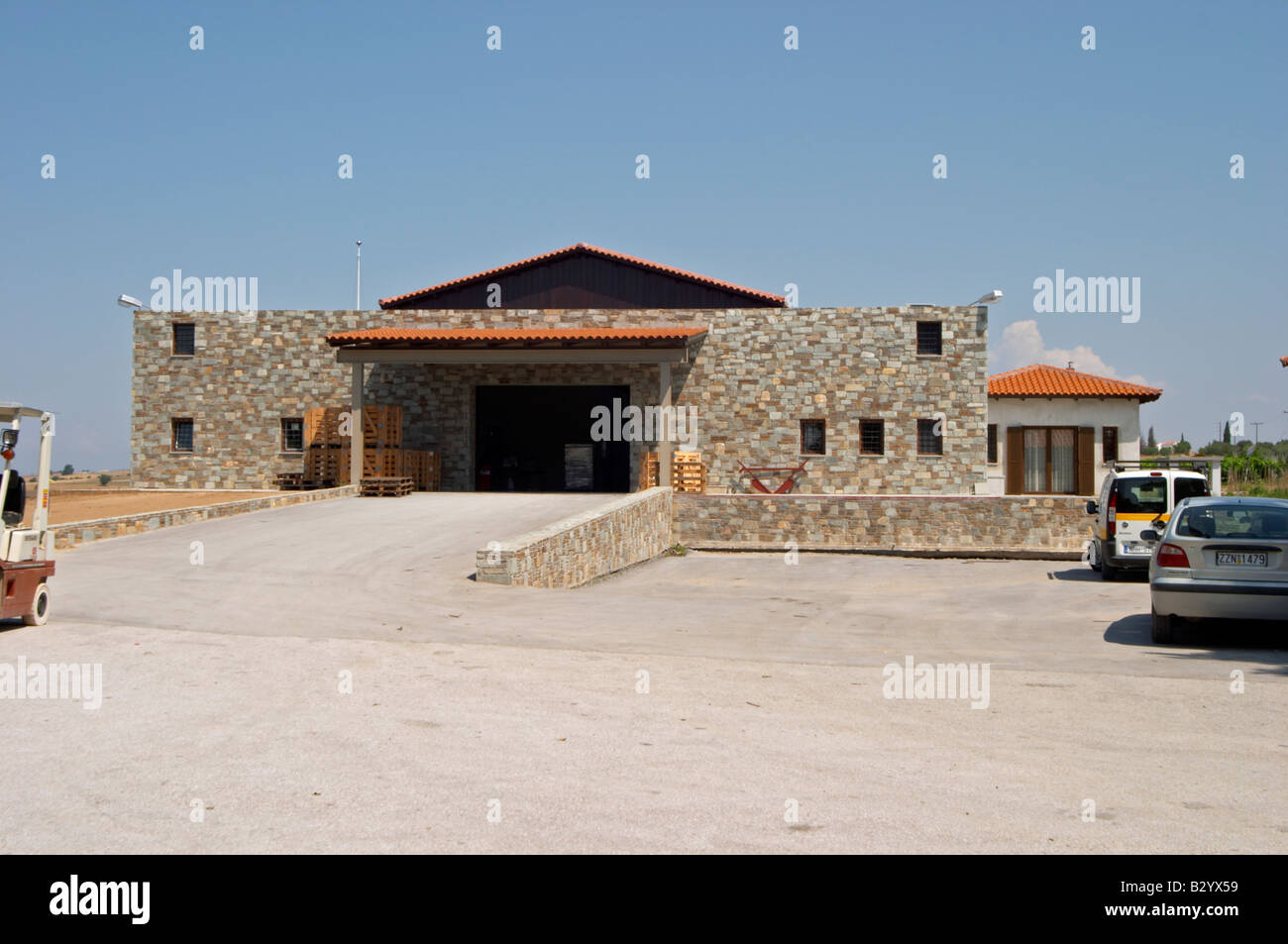 Domaine Gerovassiliou, Epanomi, Macedonia, Grecia. Foto Stock