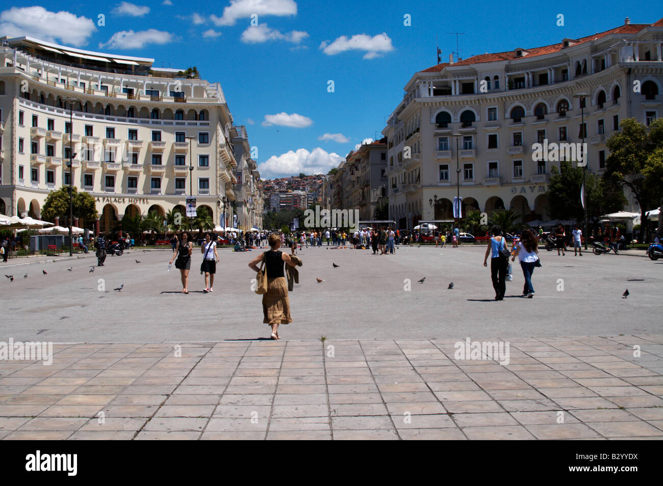 Aristotele Aristotelous square. Salonicco, Macedonia, Grecia Foto Stock