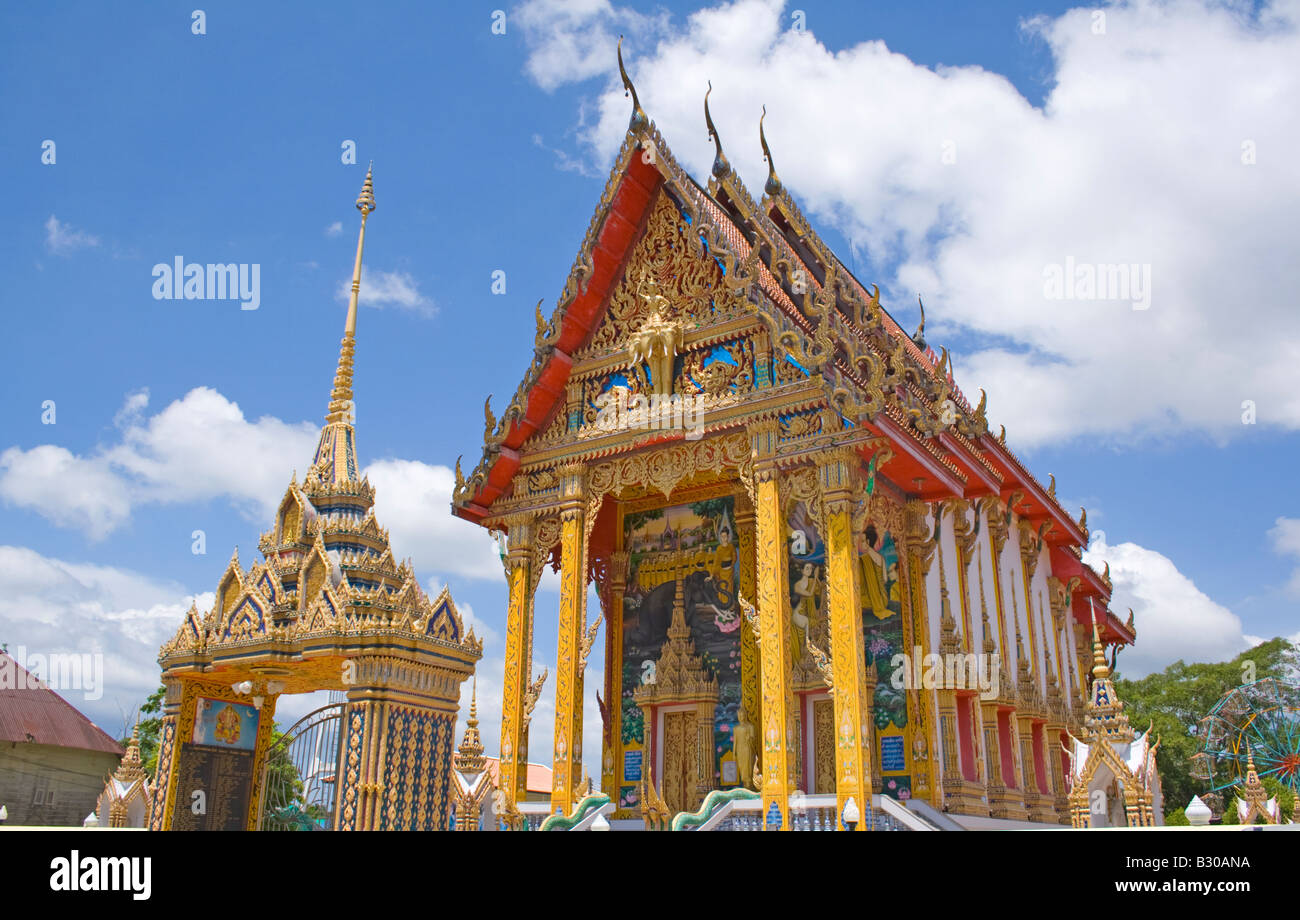 Tempio di Phuket Thailandia Foto Stock