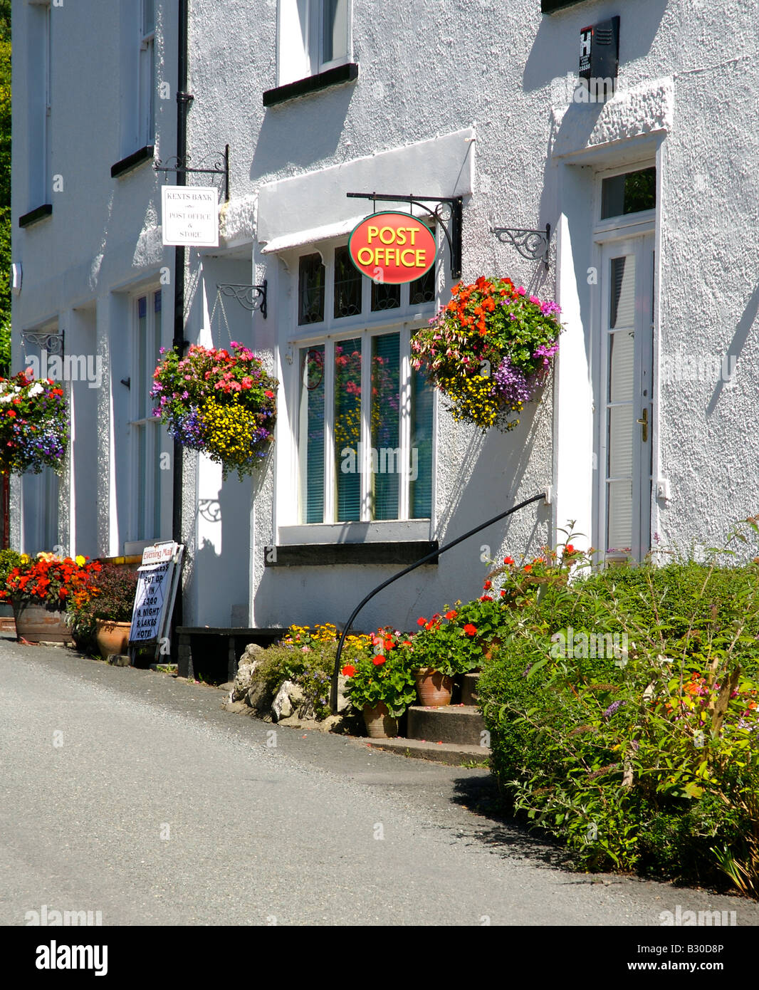 Ufficio postale a Kents Bank, vicino a Grange-over-Sands, Furness, cumbria, England Regno Unito Foto Stock