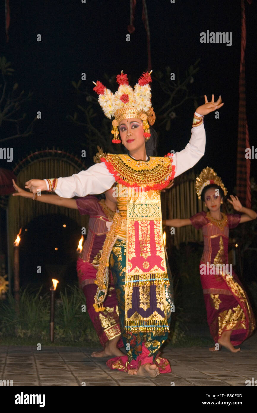 La principessa la rana dance (Bali - Indonésia). La Princesse de la danse de la Grenouille (Bali - Indonésie). Foto Stock