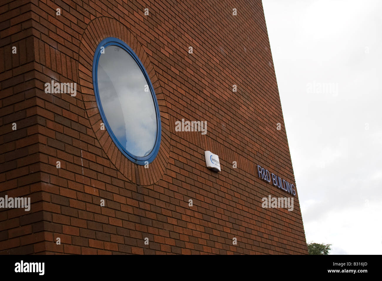 Ricerca e sviluppo edificio in Dublin City University. Foto Stock