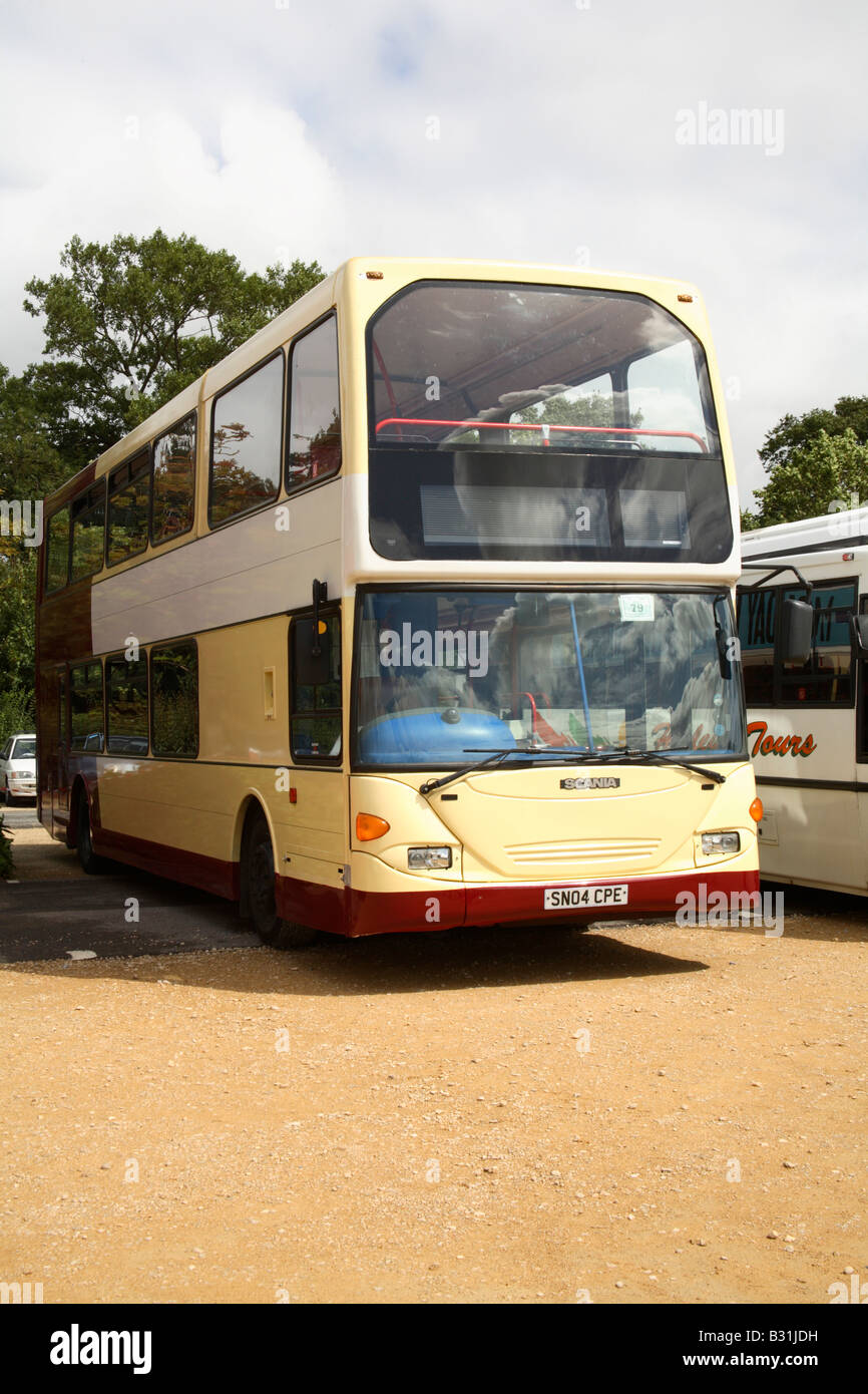 Scania Omni Bus Dekka 2004 svedese Foto Stock