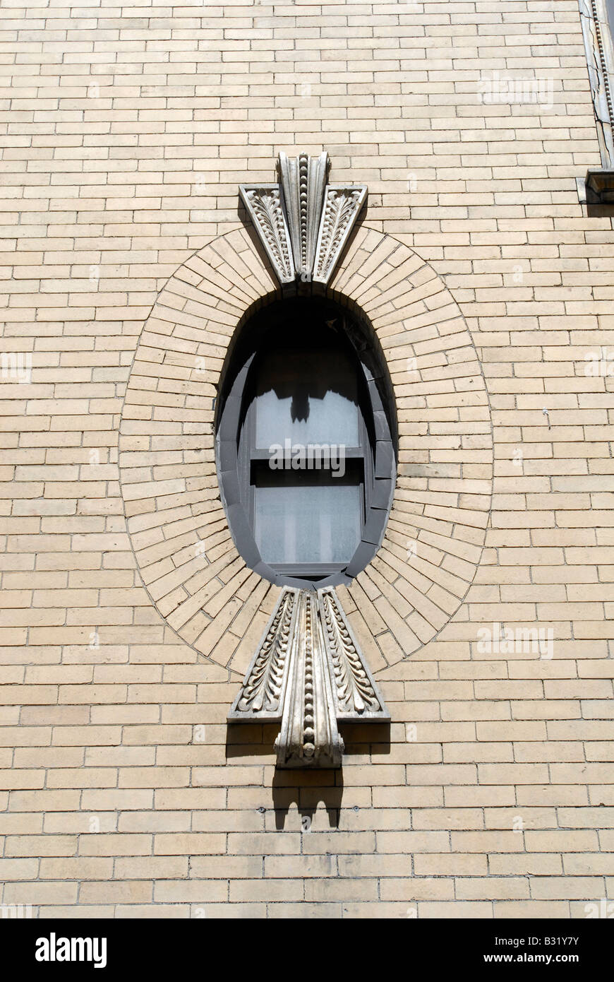 Strivers Row case a schiera in St Nicholas quartiere storico nel quartiere di Harlem di New York Foto Stock