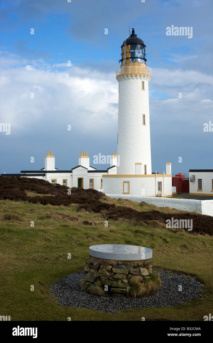 Mull of Galloway Lighthouse nel sud-ovest della Scozia Foto Stock