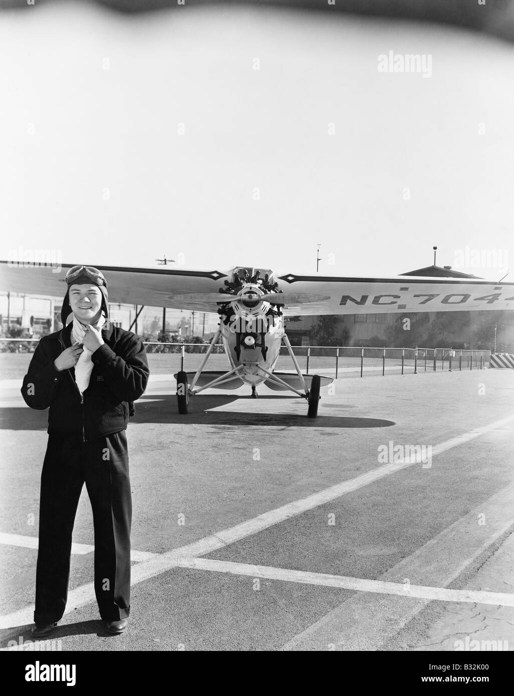 Pronti per il decollo Foto Stock