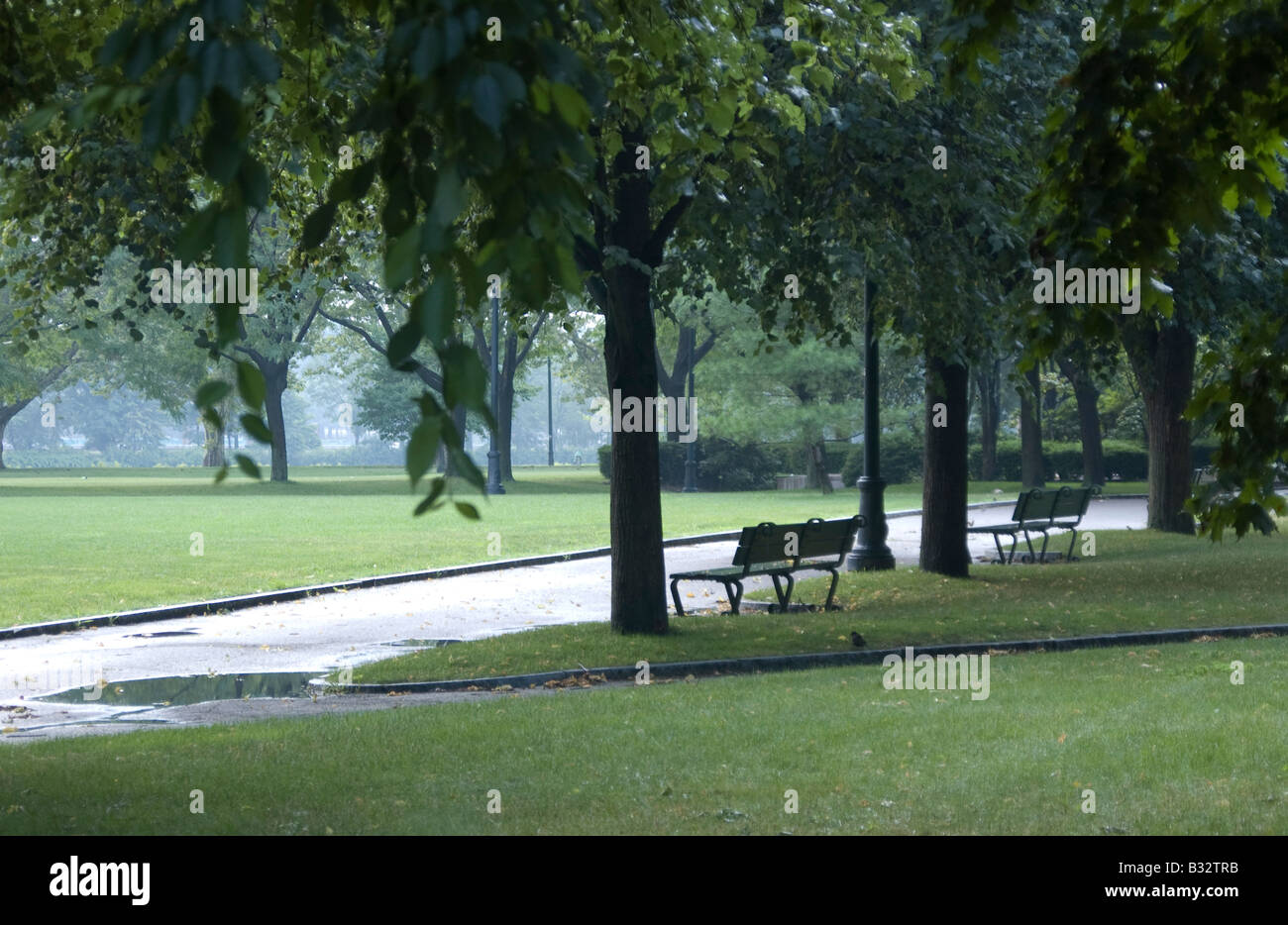 John Fitzgerald Kennedy Park in Harvard, Cambridge, Massachusetts, STATI UNITI D'AMERICA Foto Stock