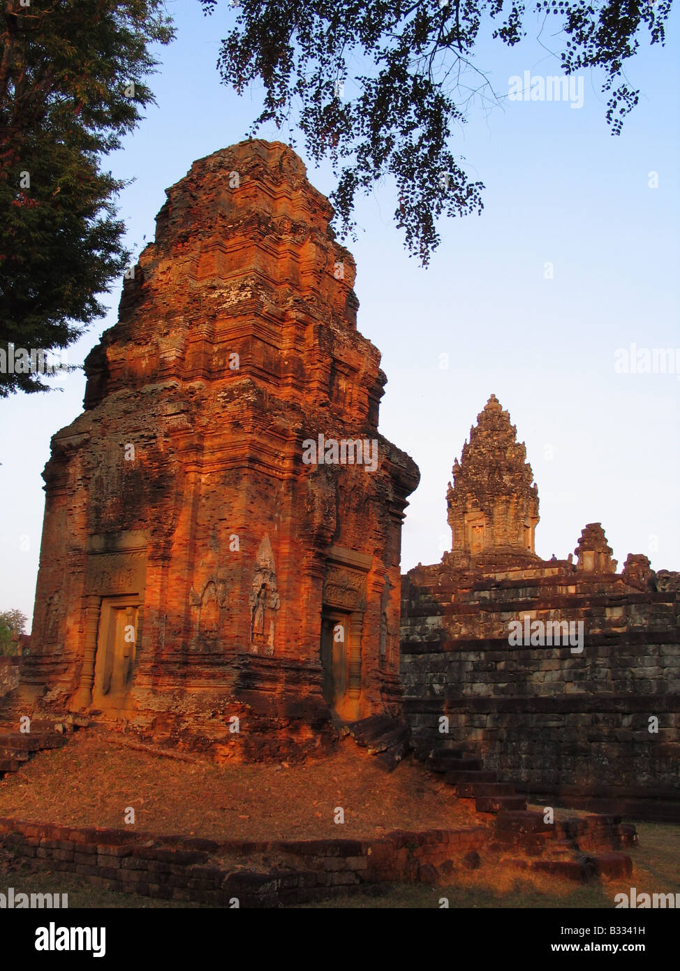 Asia, Cambogia, Khmer-templi, Roluos group Foto Stock