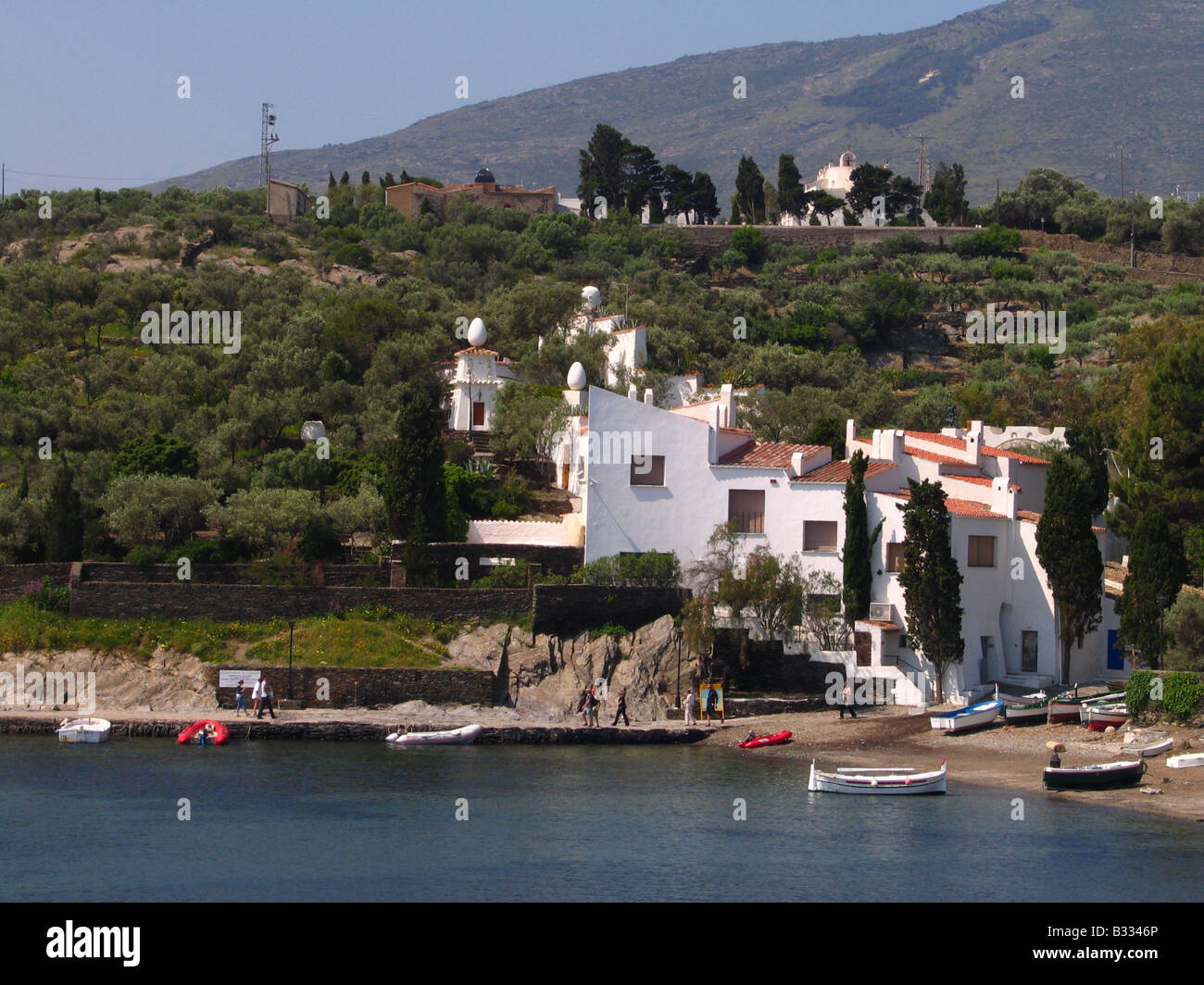 Spagna Costa Brava, Port Lligat, Museo Salvador Dali Foto Stock