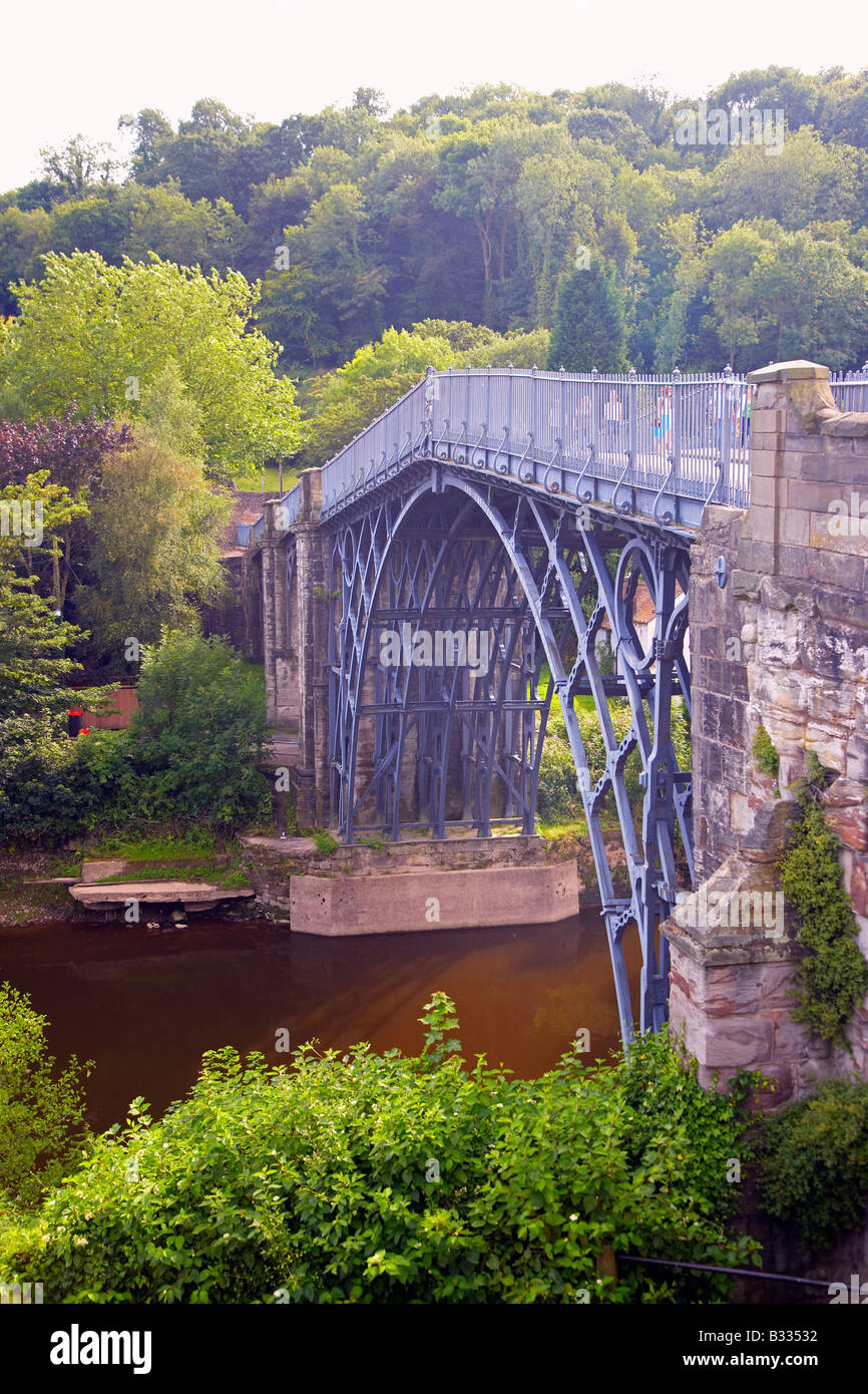 Ironbridge, Telford, Shropshire, Inghilterra, Regno Unito Foto Stock