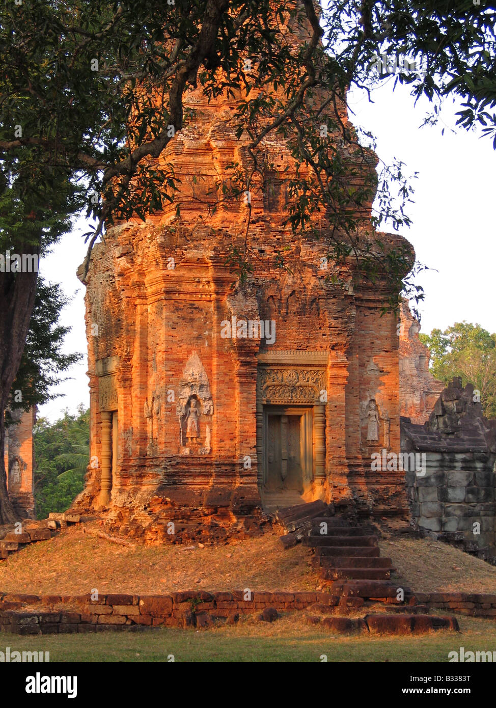 Asia, Cambogia, Khmer-templi, Roluos group Foto Stock