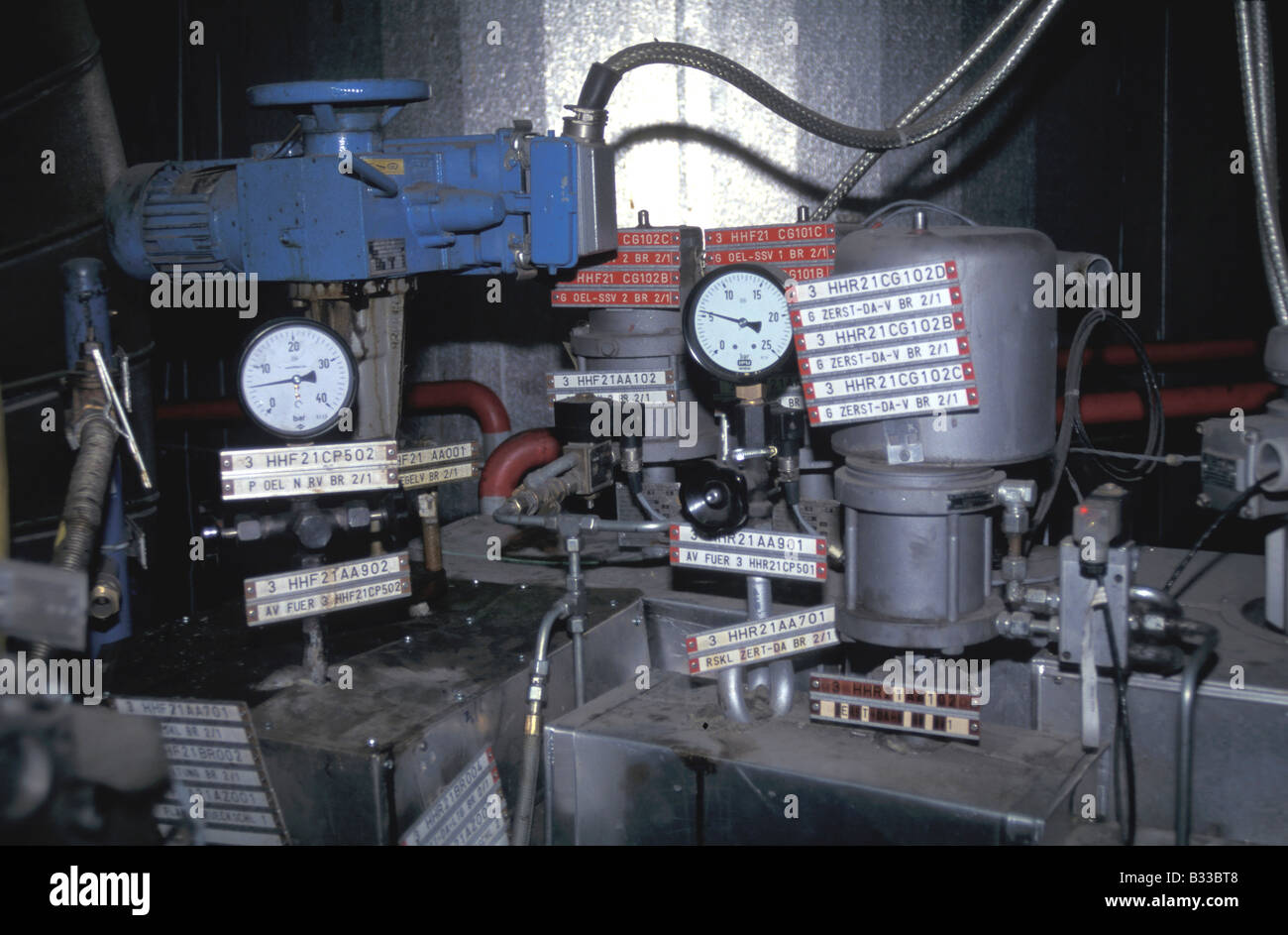 Technisches dettaglio Foto Stock