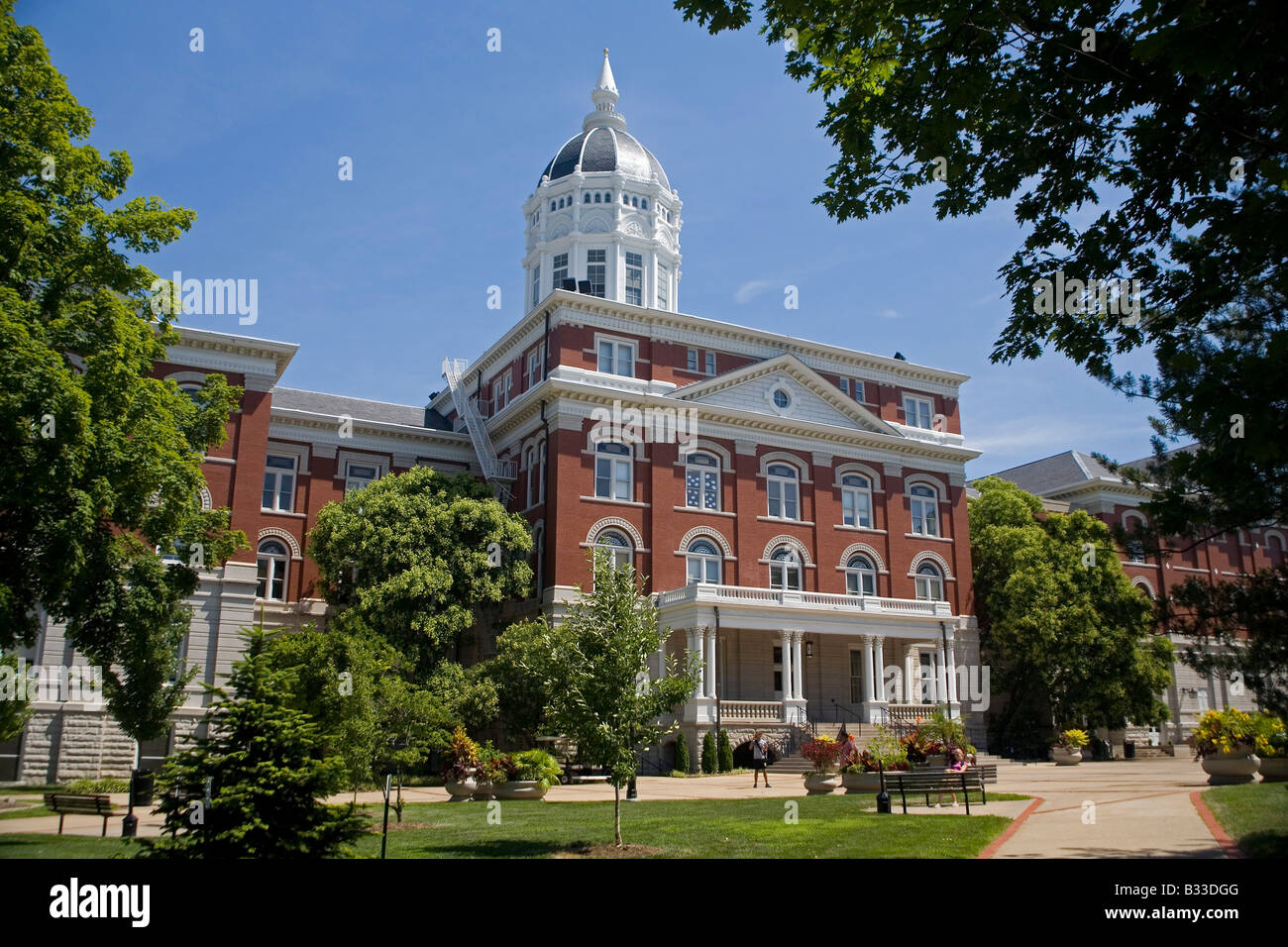 University of Missouri Jesse Hall Foto Stock