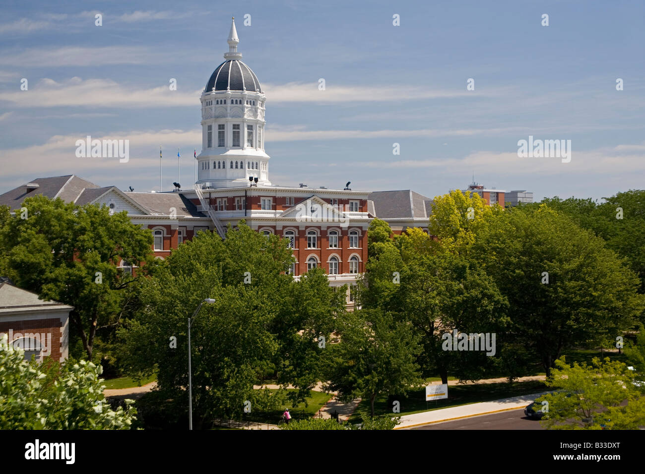 University of Missouri Jesse Hall Foto Stock